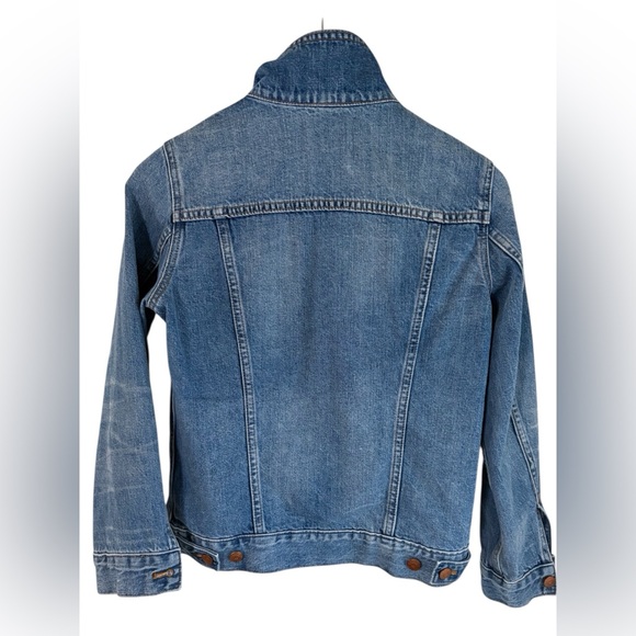 Madewell-small “classic” denim jacket. 6 pockets. Like new, excellent preowned! - Picture 6 of 9